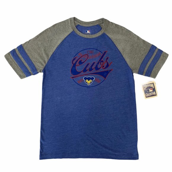 Chicago Cubs "CHI" Retro Raglan Sleeve T-Shirt